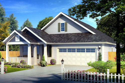 Cottage House Plan - Riverview 50616 - Front Exterior