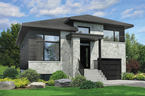 Modern House Plan - 92294 - Front Exterior