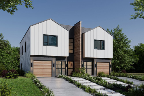 Modern House Plan - Cambria 50780 - Front Exterior