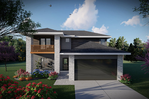 Modern House Plan - 95020 - Front Exterior