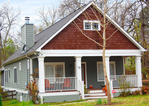 Bungalow House Plan - Cahaba River 60711 - Front Exterior
