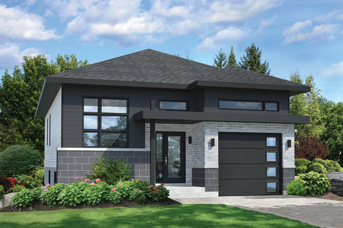 Modern House Plan - 93011 - Front Exterior