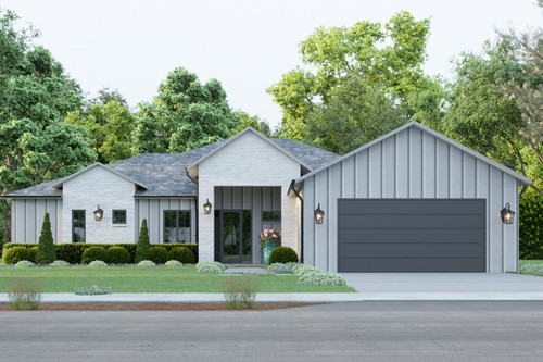 Farmhouse House Plan - Clair 39038 - 
