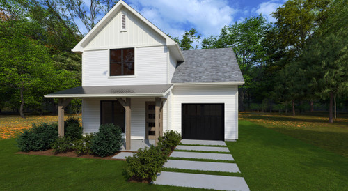 Cottage House Plan - The Ivy Cottage 69713 - Front Exterior