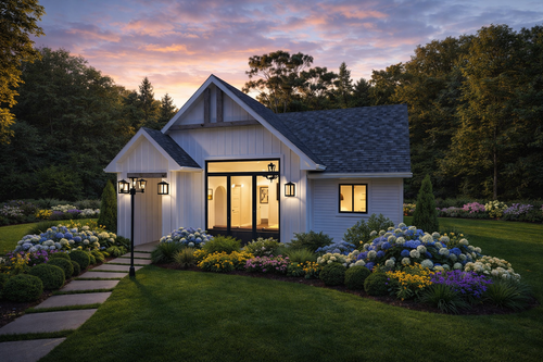 Cottage House Plan - The Meadow View 56657 - Front Exterior