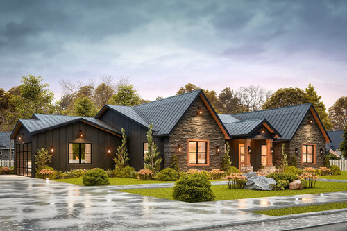 Modern House Plan - Stapleton Cottage 60865 - Front Exterior