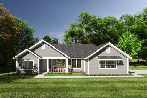 Traditional House Plan - Rockwood 11846 - Front Exterior