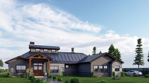 Farmhouse House Plan - 11338 - Front Exterior