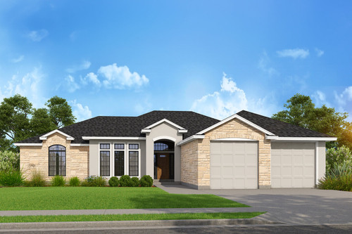 Traditional House Plan - 74367 - Front Exterior