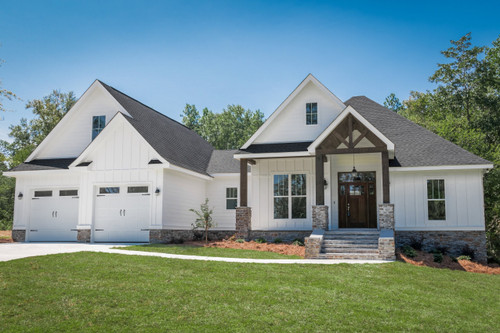 Craftsman House Plan - Alpine Court 35527 - Front Exterior