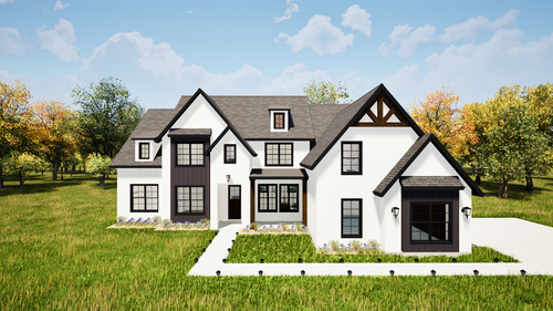 Modern House Plan - 80571 - Front Exterior