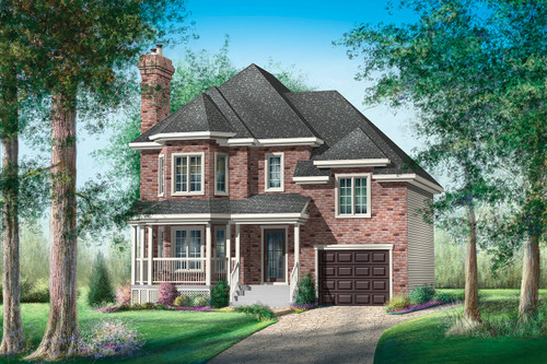 European House Plan - 38087 - Front Exterior