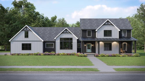 Farmhouse House Plan - 96031 - Front Exterior