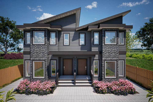 Contemporary House Plan - ModHaus II 26901 - Front Exterior