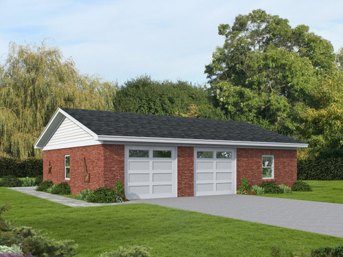 Country House Plan - Beretta Farms Garage 47768 - Front Exterior
