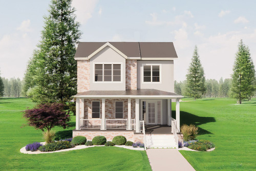Traditional House Plan - The Haven 51885 - Front Exterior