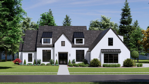European House Plan - 65043 - Front Exterior