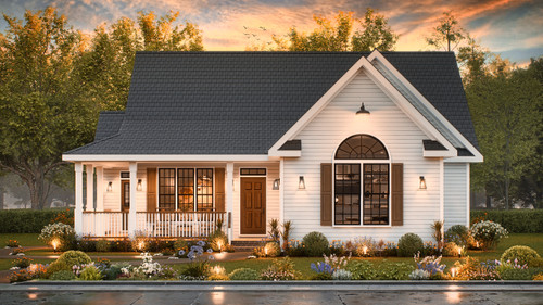 Farmhouse House Plan - Donna 2 44360 - Front Exterior