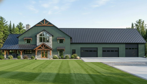 Farmhouse House Plan - 97015 - Front Exterior