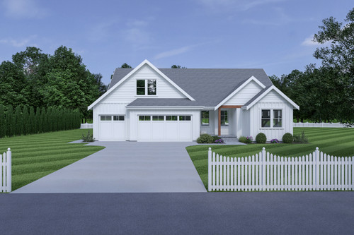 Farmhouse House Plan - 90178 - Front Exterior