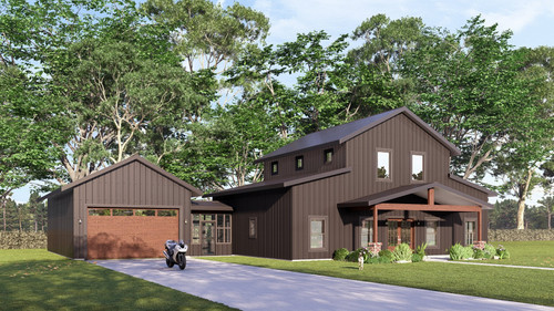 Country House Plan - Windflower 96394 - Front Exterior