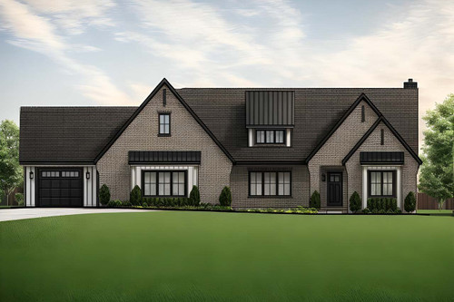 Farmhouse House Plan - Shool Woodview 80411 - Front Exterior