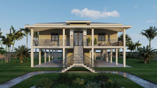 Bungalow House Plan - Wilson 94572 - Front Exterior
