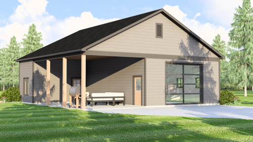 Ranch House Plan - 28811 - Front Exterior