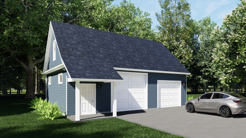 Traditional House Plan - 44761 - Front Exterior