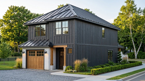 Contemporary House Plan - 86928 - Front Exterior