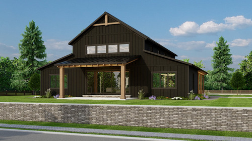 Farmhouse House Plan - 27808 - Front Exterior