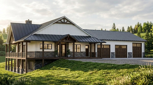 Craftsman House Plan - 33331 - Front Exterior