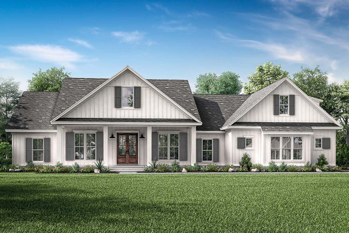 Craftsman House Plan - Holly Crest 71115 - Front Exterior