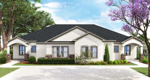 Traditional House Plan - 42911 - Front Exterior