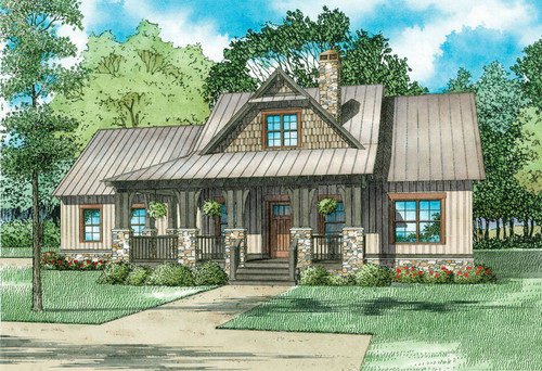 Country House Plan - Riverbend 32909 - Front Exterior