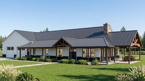 Country House Plan - 94906 - Front Exterior