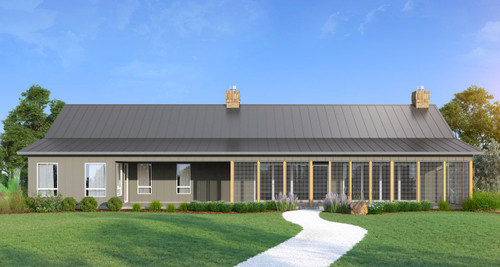 Farmhouse House Plan - 95209 - Front Exterior