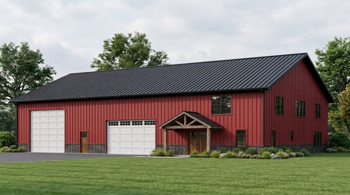 Country House Plan - 10927 - Front Exterior