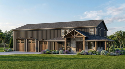 Country House Plan - 68138 - Front Exterior