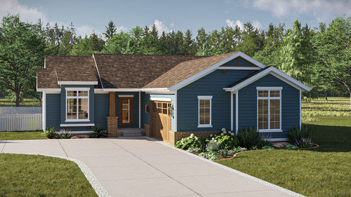 Cottage House Plan - Turnberry 92613 - Front Exterior