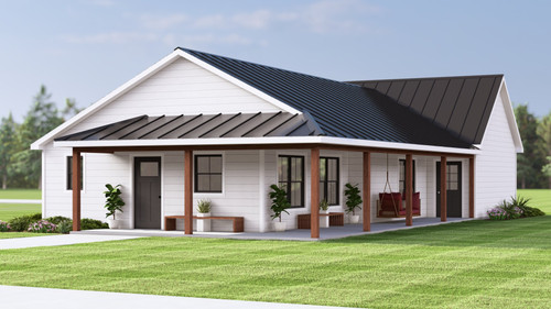 Country House Plan - 40825 - Front Exterior
