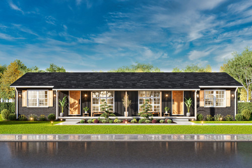 Bungalow House Plan - Puckett 22  18759 - Front Exterior