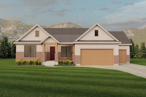 Traditional House Plan - Elliot 14997 - Front Exterior