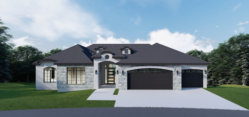 European House Plan - Foster 83427 - Front Exterior