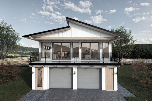 Cottage House Plan - Coachman 41773 - Front Exterior