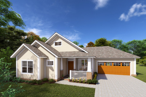 Cottage House Plan - Crystalbeach 27295 - Front Exterior