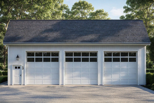 Traditional House Plan - Garage 79597 - Front Exterior