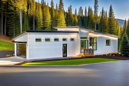 Contemporary House Plan - Bartlesville 80942 - Front Exterior