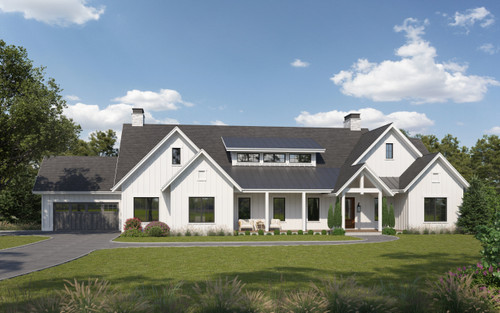 Farmhouse House Plan - Stroh Valley 98404 - Front Exterior