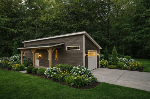 Contemporary House Plan - The Reserve 26831 - Front Exterior